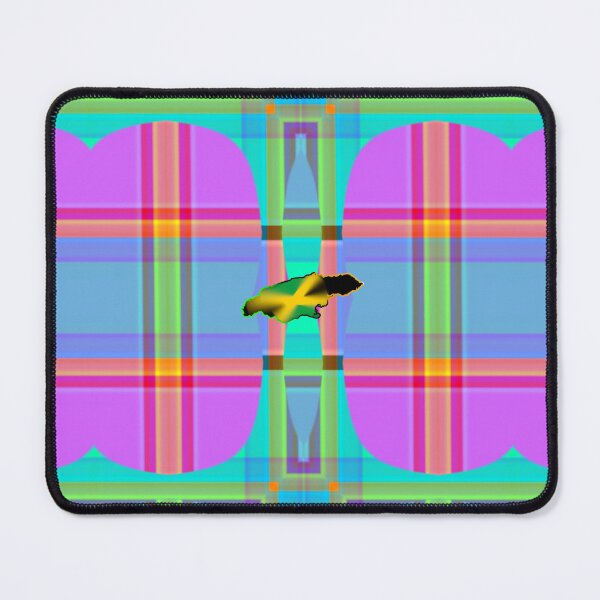 Item preview,  UNFORGETTABLE WEST INDIES CHRISTMAS SOUVENIRS - UNIQUE ABSTRACT CARIBBEAN GEOMETRIC PATTERN - GREATJAMAICAN VIBES FLAG INSPIRATION designed and sold by Ralek.