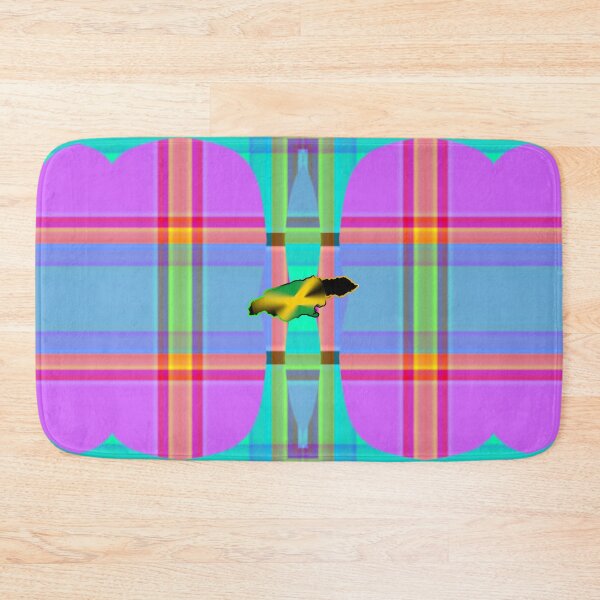 Item preview,  UNFORGETTABLE WEST INDIES CHRISTMAS SOUVENIRS - UNIQUE ABSTRACT CARIBBEAN GEOMETRIC PATTERN - GREATJAMAICAN VIBES FLAG INSPIRATION designed and sold by Ralek.