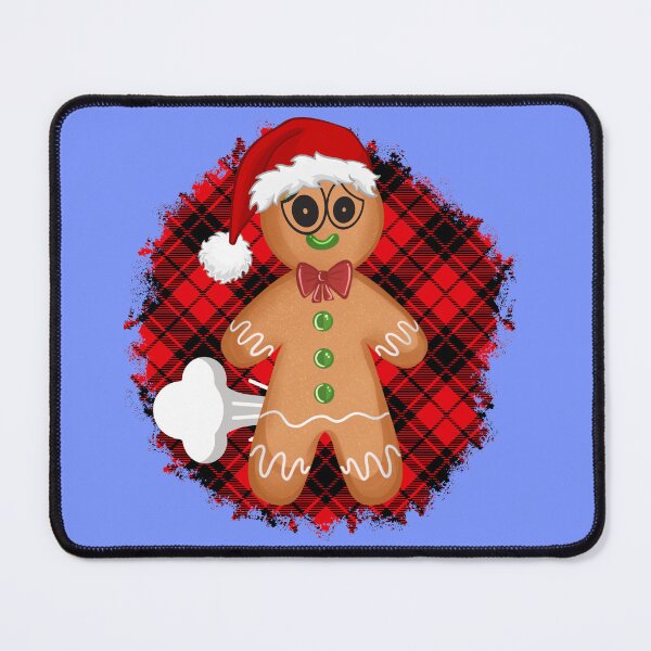 Item preview, Farting Gingerbread Man Plaid designed and sold by Willyboy16.