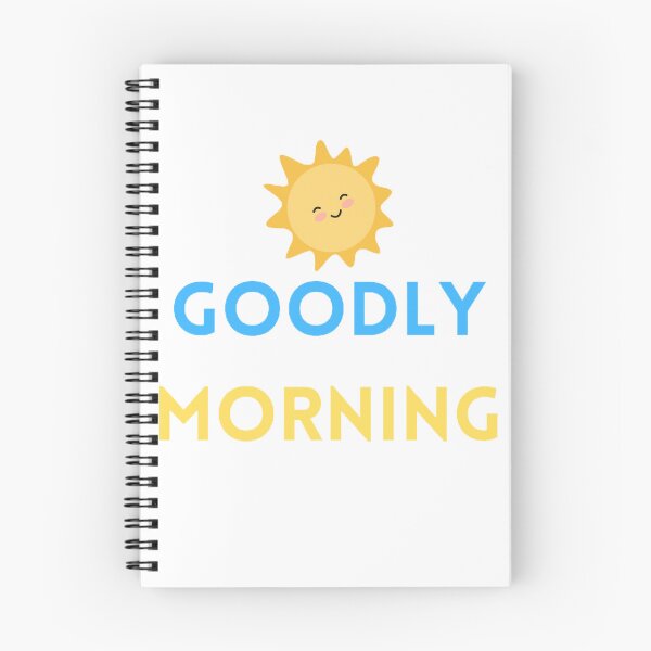 Item preview, goodly morning t-shirt designed and sold by SenhajiWorld.