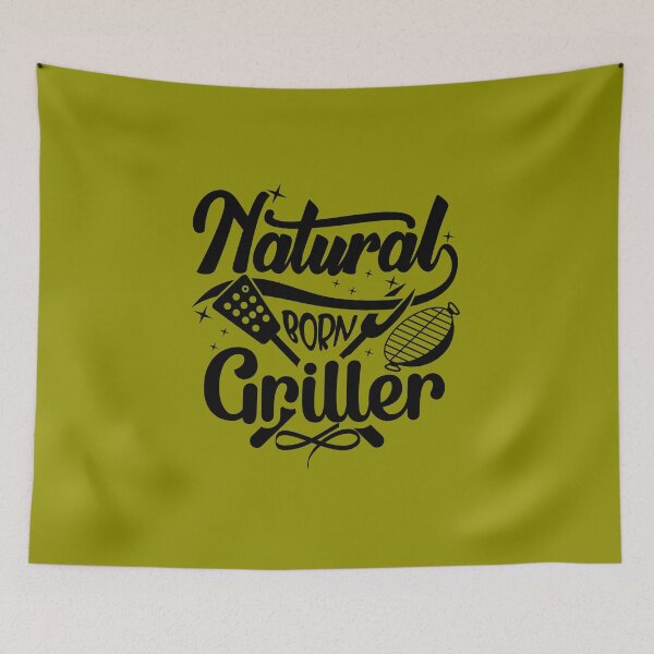 Item preview, Natural born griller designed and sold by ABORIKA.