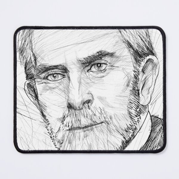 Item preview, JAMES GEORGE FRAZER pencil portrait designed and sold by lautir.