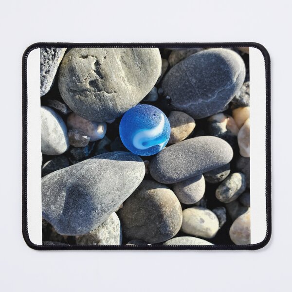 Item preview, Blue Sky Seaglass Marble designed and sold by SusanSeamaiden.