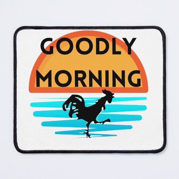 Item preview, goodly morning t-shirt designed and sold by SenhajiWorld.