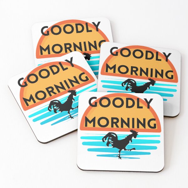 Item preview, goodly morning t-shirt designed and sold by SenhajiWorld.