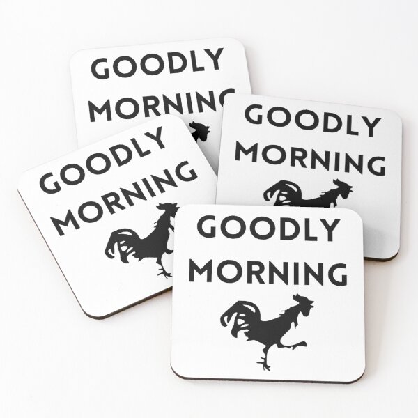 Item preview, goodly morning t-shirt designed and sold by SenhajiWorld.