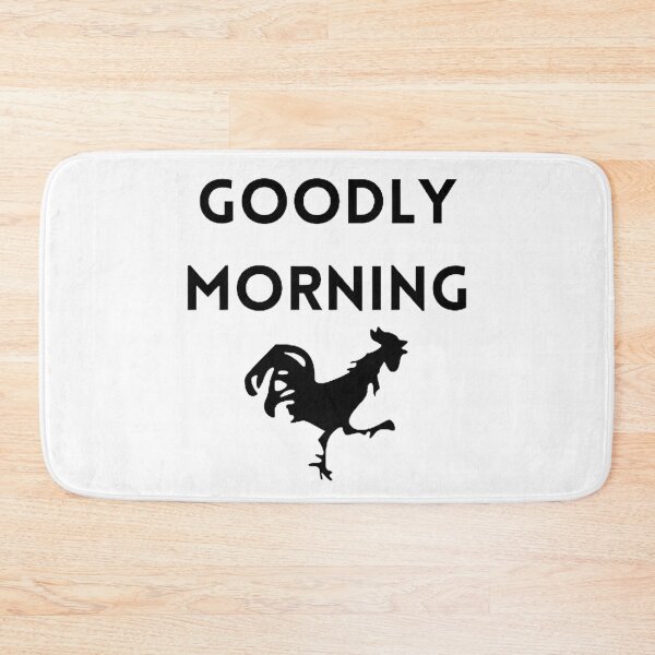 Item preview, goodly morning t-shirt designed and sold by SenhajiWorld.