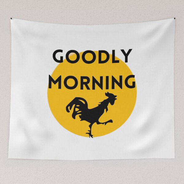 Item preview, goodly morning t-shirt designed and sold by SenhajiWorld.