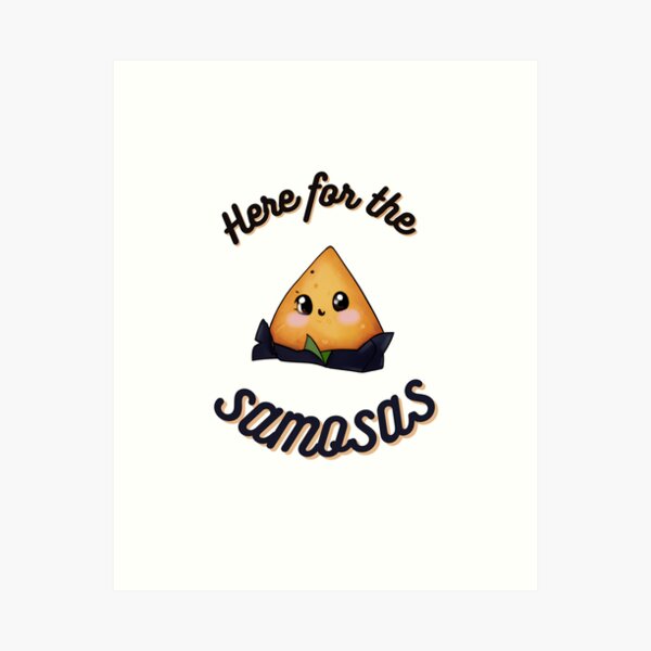 Homemade samosas Canvas Print