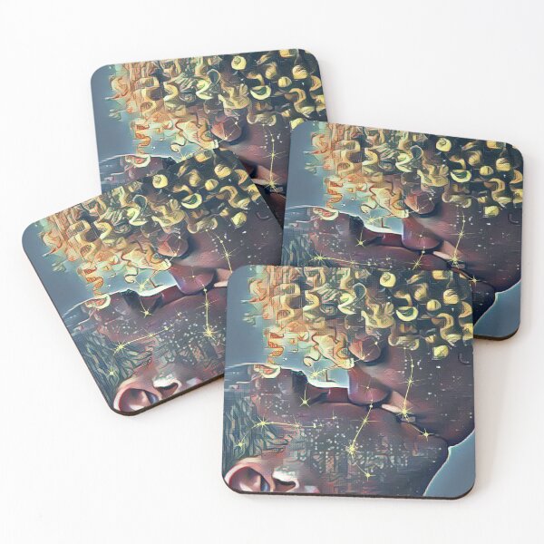 Item preview, Romantic, kissing, valentine couple in an abstract painted effect  designed and sold by ditzy-designs.