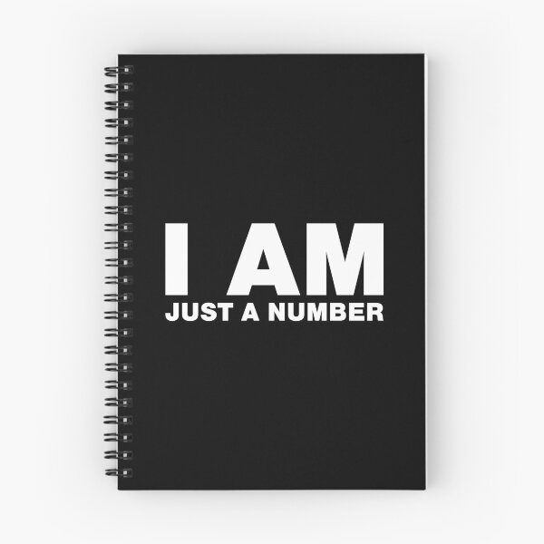 Item preview, I AM JUST A NUMBER designed and sold by Mclickster.