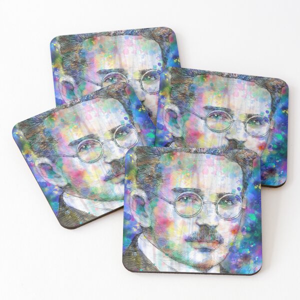 Item preview, WALTER BENJAMIN watercolor portrait .1 designed and sold by lautir.