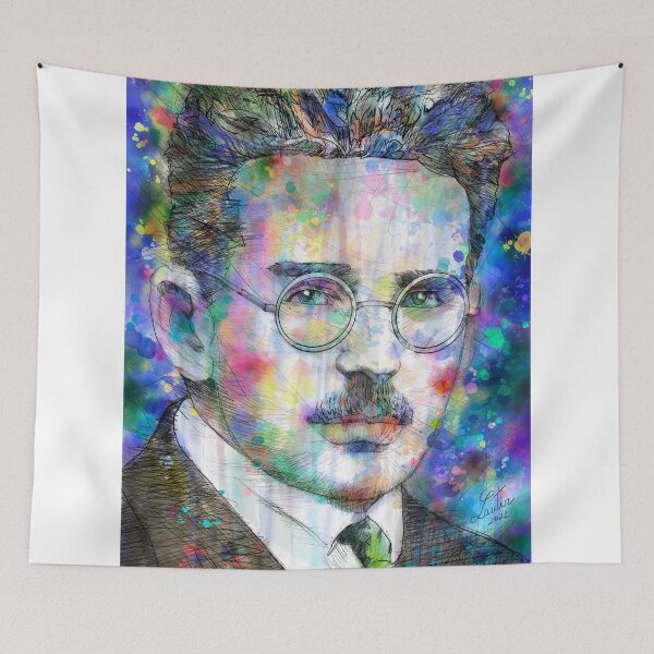 Item preview, WALTER BENJAMIN watercolor portrait .1 designed and sold by lautir.