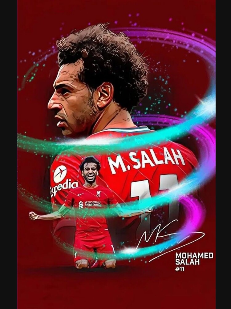 Mohamed Salah Jersey  Poster for Sale by FOliverIsmael