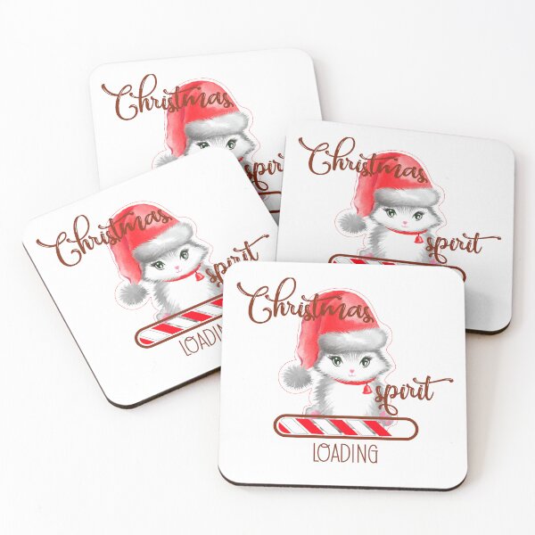 Item preview, Cat Christmas Loading  Trees, Merry Christmas designed and sold by wescor5000.