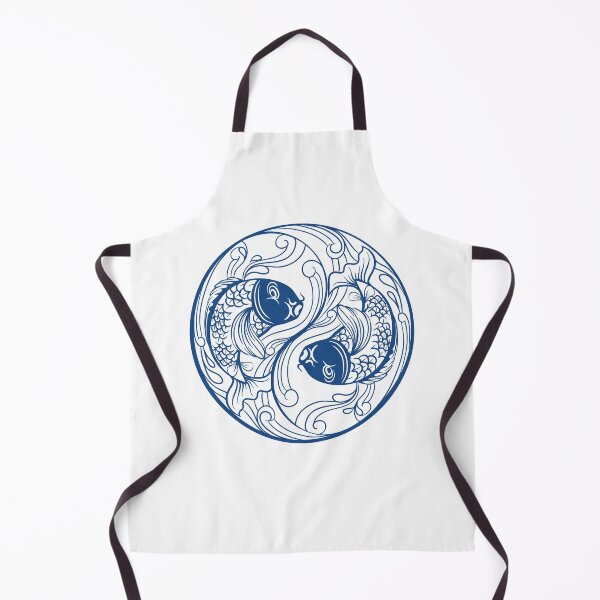 Item preview, 2 Fish Navy Blue, Print by Zouzounio Art designed and sold by zouzounioart.