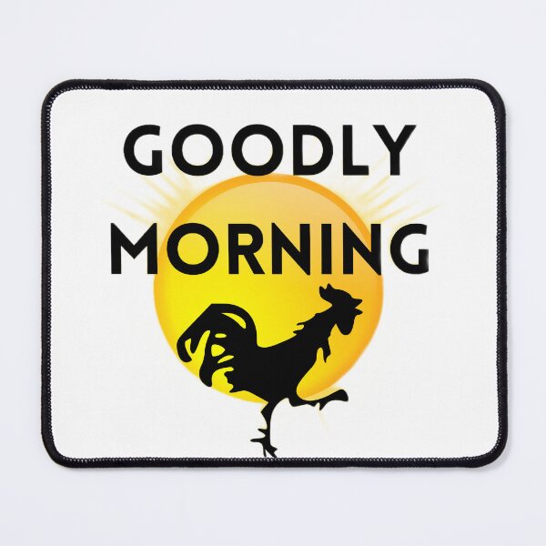 Item preview, goodly morning t-shirt designed and sold by SenhajiWorld.