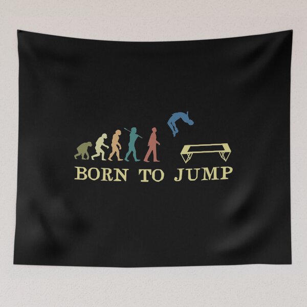 Item preview, Funny Gymnastics Trampoline and Acrobatic Sports Quote   designed and sold by Rzelemenz.