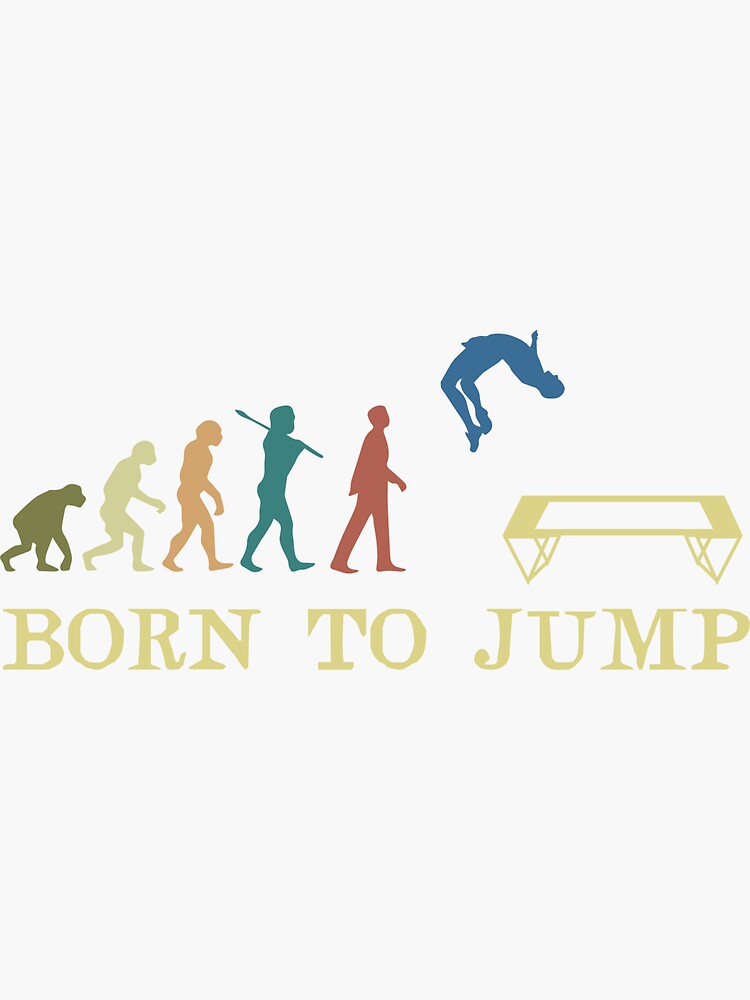 Evolution Born To Jump Trampoline T-Shirt Evolution Born To Jump Trampoline T-Shirt