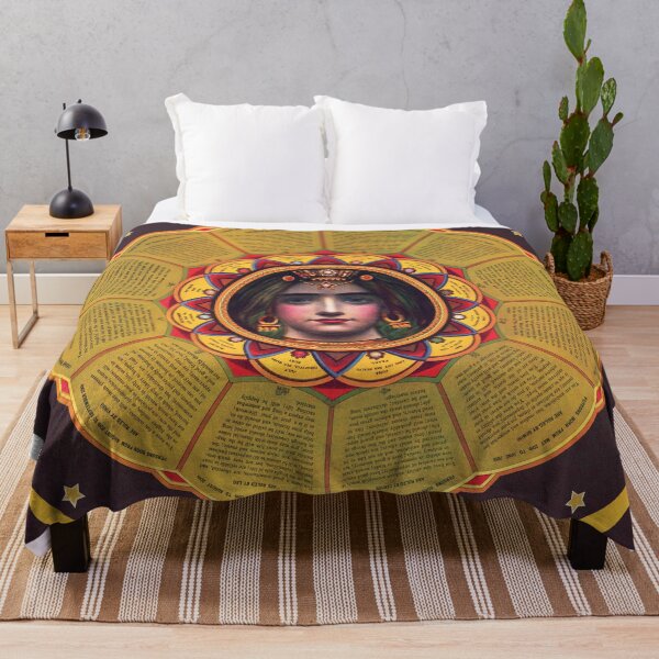 Item preview, Vintage Gypsy Teller Horoscope Illustration designed and sold by InnerCitadel.