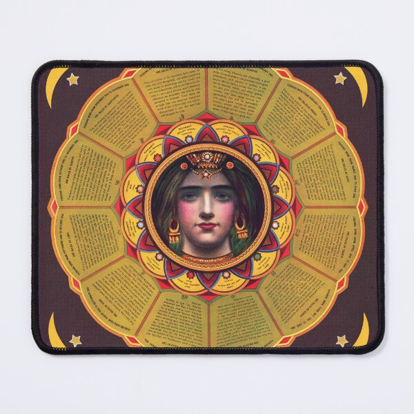 Item preview, Vintage Gypsy Teller Horoscope Illustration designed and sold by InnerCitadel.