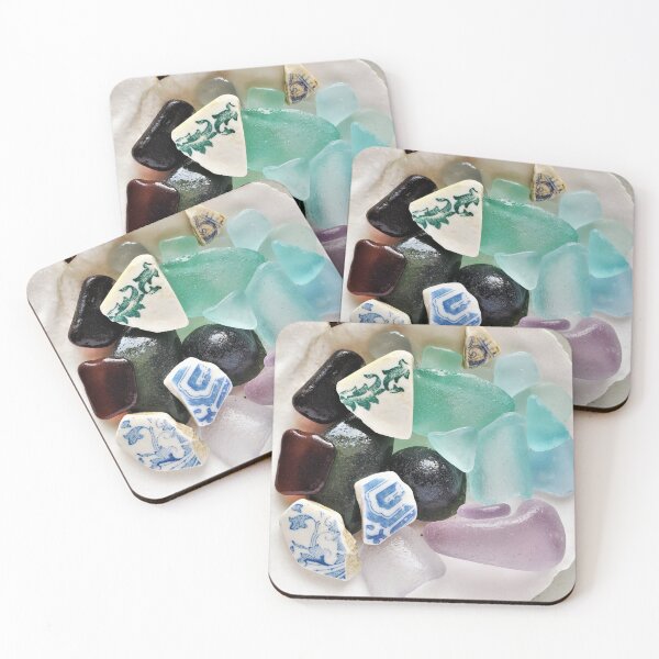 Item preview, Seaglass in a Shell designed and sold by SusanSeamaiden.