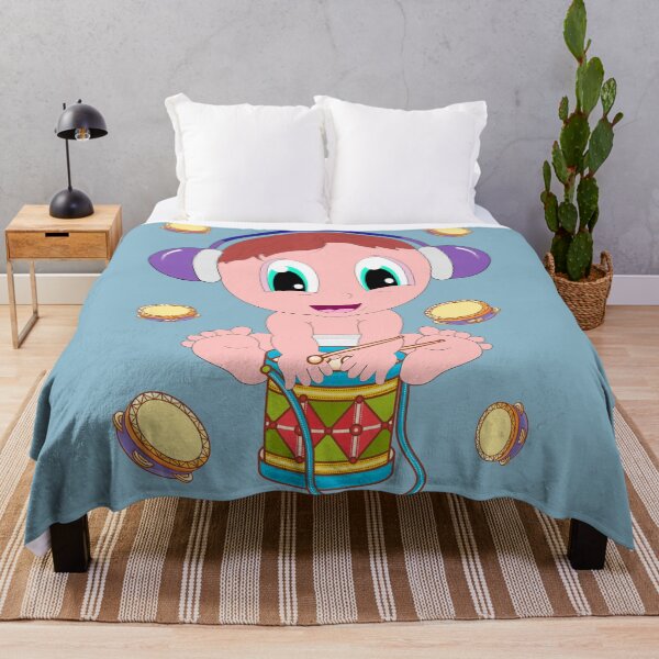 Item preview, Baby musician with drum designed and sold by Artbellachi.