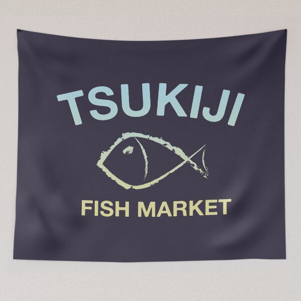 Item preview, Tsukiji Fish Market designed and sold by pineconebutter.