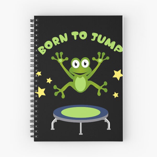 Item preview, Funny and Cute Kids Birthday Trampoline Frog Design  designed and sold by Rzelemenz.