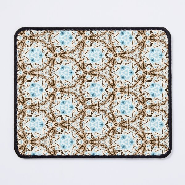 Item preview, Winter in the forest, Hexagonal Floral Fractal Pattern designed and sold by jean-nicolas.