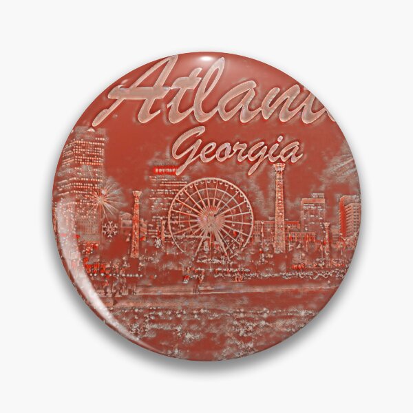 Item preview, Christmas Mist Collection - Atlanta, Georgia designed and sold by Sean McElroy.