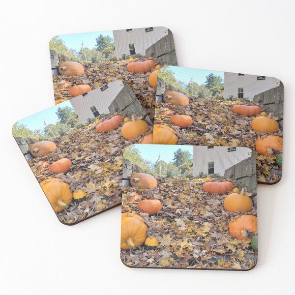 Item preview, Pumpkins and Leaves designed and sold by SusanSeamaiden.