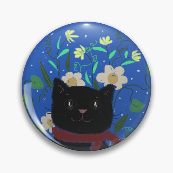 Item preview, The black cat and the fairy garden designed and sold by Colors98.