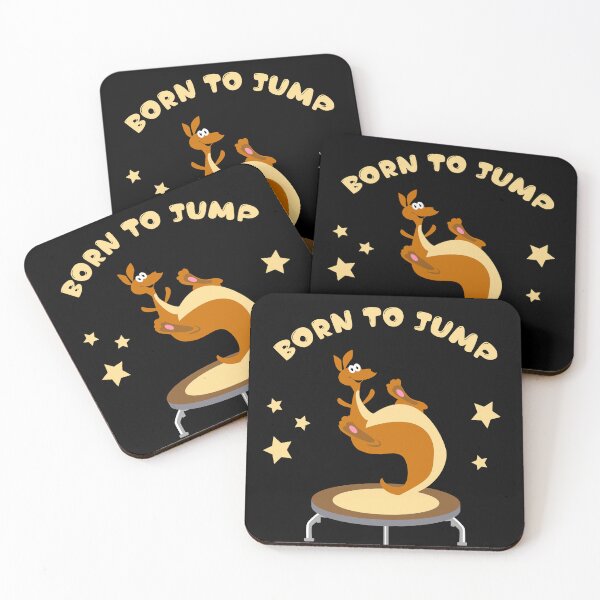 Item preview, Funny and Cute Kids Birthday Trampoline Kangeroo Design  designed and sold by Rzelemenz.