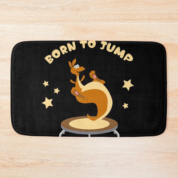 Item preview, Funny and Cute Kids Birthday Trampoline Kangeroo Design  designed and sold by Rzelemenz.