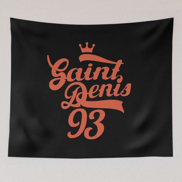 Item preview, Paris Saint-Denis ,Paris Saint-Denis lettering, Paris Saint-Denis logo designed and sold by Boogosh.