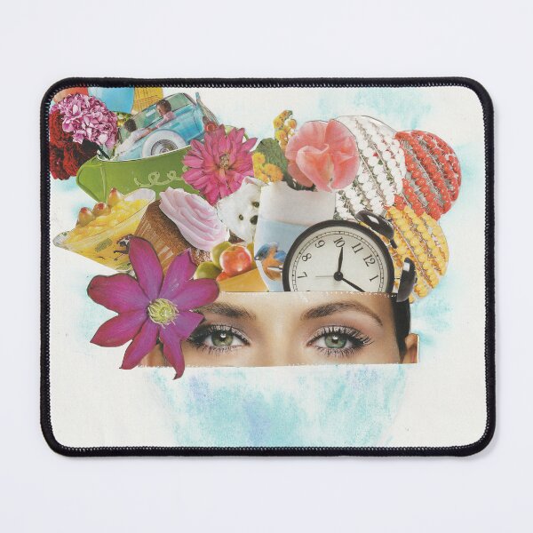 Item preview, Mixed Media Portrait  Art¨Better Things Ahead¨. designed and sold by Artsymirveras.