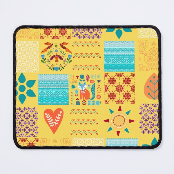Item preview, Folk Art Blanket designed and sold by Vanessa Hogle.