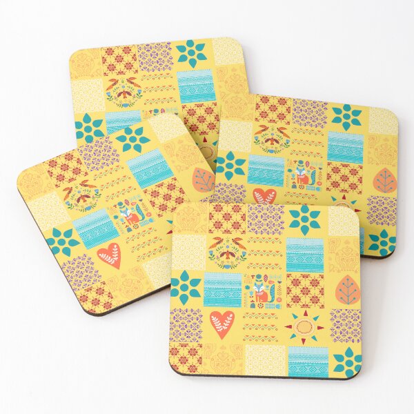 Item preview, Folk Art Blanket designed and sold by Vanessa Hogle.