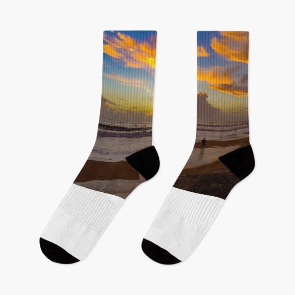 Item preview, Beautiful Fall Sunrise on the beach designed and sold by krystaldewind.