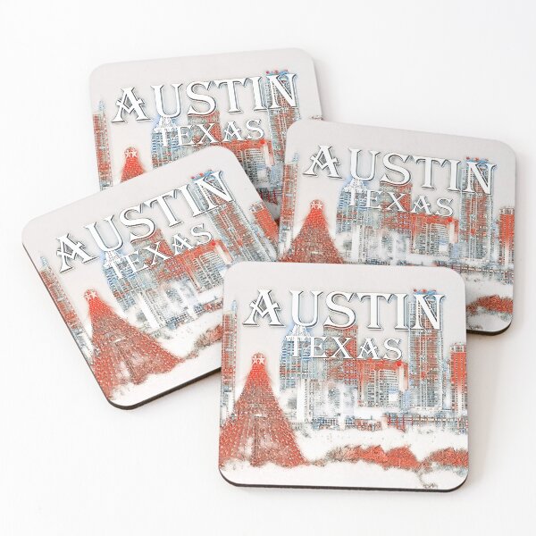 Item preview, Surreal Holiday Collection - Austin, Texas designed and sold by Sean McElroy.