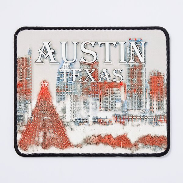 Item preview, Surreal Holiday Collection - Austin, Texas designed and sold by Sean McElroy.