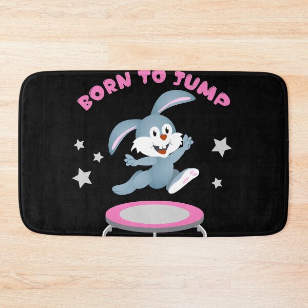 Item preview, Funny and Cute Kids Birthday Trampoline Rabbit Design  designed and sold by Rzelemenz.
