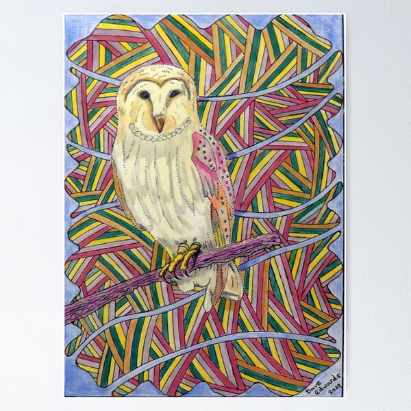 Item preview, 697 - OWL DESIGN - DAVE EDWARDS - LÁPICES DE COLORES - 2022 designed and sold by BLYTHART.