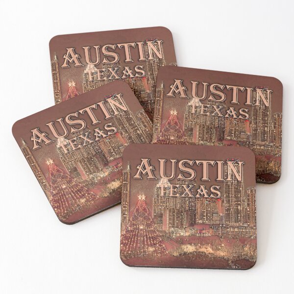 Item preview, Christmas Tree Collection - Austin, Texas designed and sold by Sean McElroy.