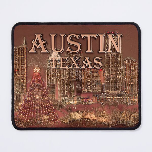 Item preview, Christmas Tree Collection - Austin, Texas designed and sold by Sean McElroy.