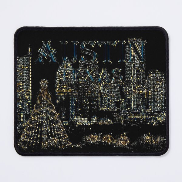 Item preview, Colorful Christmas Lights Collection - Austin, Texas designed and sold by Sean McElroy.