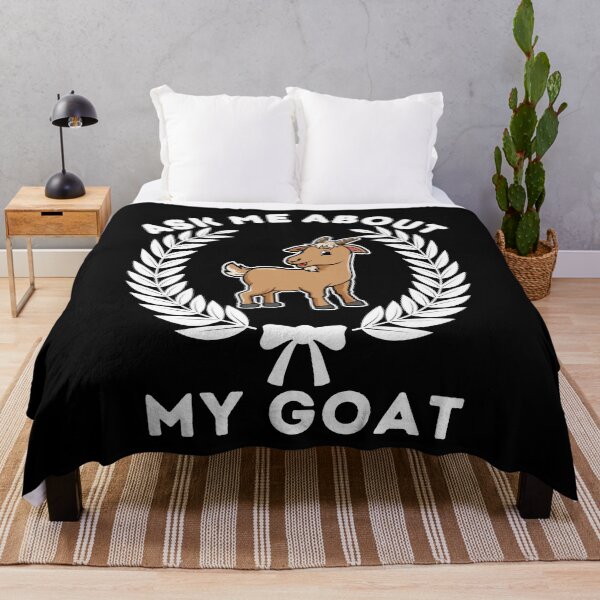 Item preview, Ask Me About My Goat - Funny Saying designed and sold by BopleDesigns.