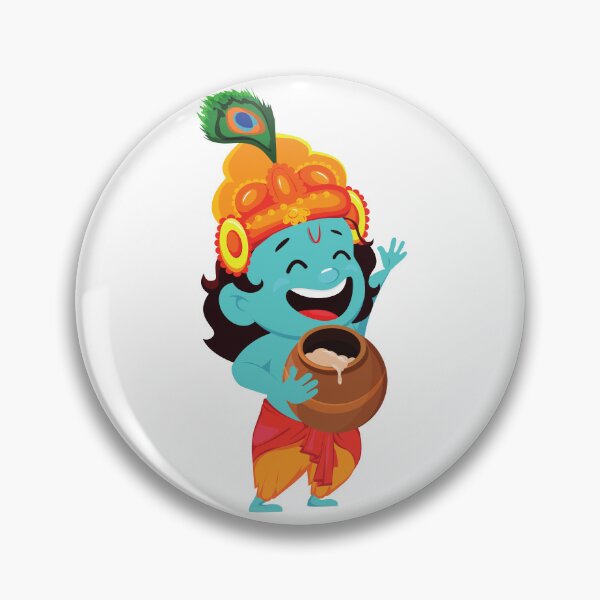 Item preview, Señor Bala Krsna designed and sold by AlaukikaShop.