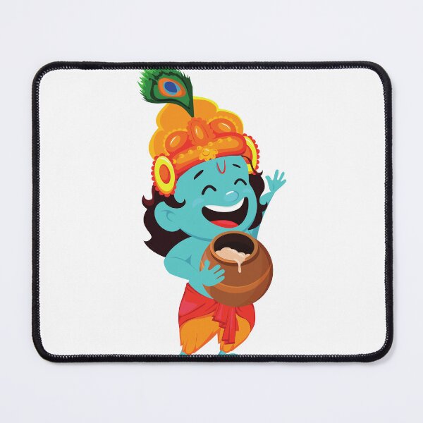 Item preview, Lord Bala Krishna designed and sold by AlaukikaShop.